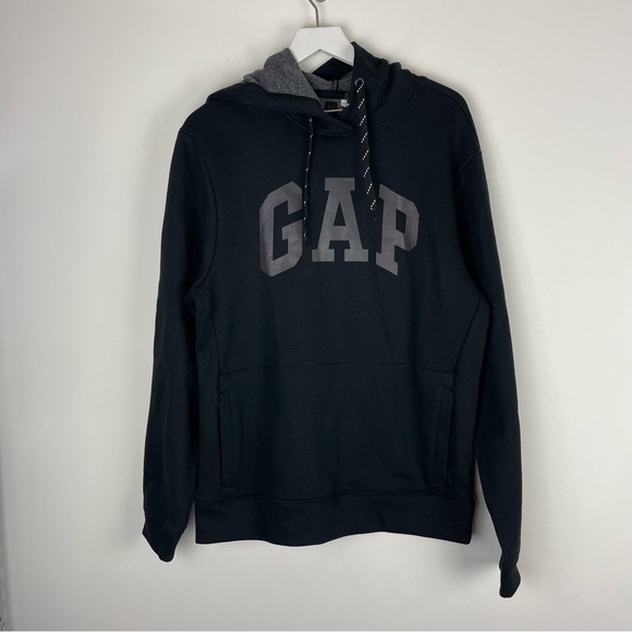 Gap Hoodie Black Men’s Size Large - Picture 1 of 6